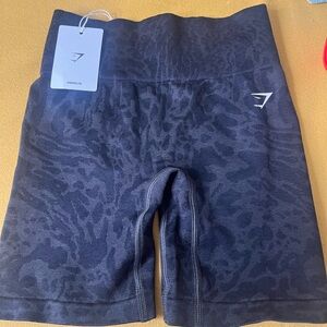 NWT Gymshark black Adapt Safari Tight Short